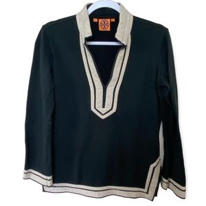 Tory Burch V-Neck Casual Top